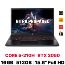 Acer Gaming Nitro ProPanel ANV15-52-50VA Intel Core 5 210H 16GB 512GB