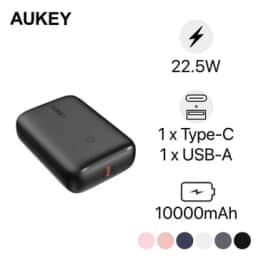Pin sạc dự phòng Aukey 10000MAH PD 20W & QC 3.0 (PB-N83S)