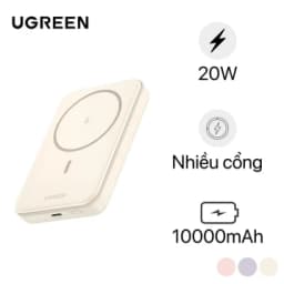 Pin dự phòng Ugreen không dây Magnetic PB561 10000mAh 20W