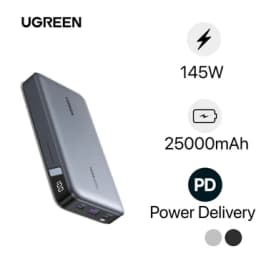 Pin sạc dự phòng Ugreen 25000mAh 145W 2 chiều 2C1A 90597A