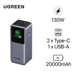 Pin dự phòng Ugreen 20000mAh 130W PB721 35524B