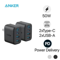 Sạc Anker 2A2C 50W A121E