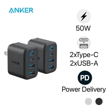 Sạc Anker 2A2C 50W A121E