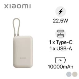 Pin dự phòng Xiaomi 10000mAh 22.5W tích hợp cáp Type-C