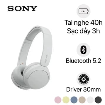 Tai nghe Bluetooth chụp tai Sony WH-CH520