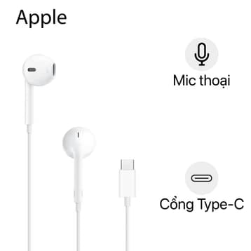 Tai nghe Apple EarPods USB-C MYQY3ZA/A