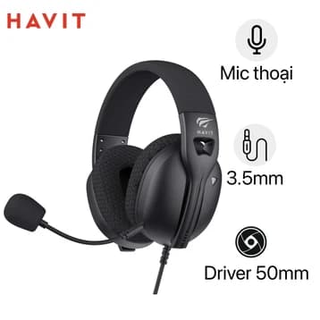 Tai nghe có dây Gaming Havit FUXI-H5D