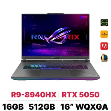 ASUS ROG Strix G16 G614PH-S5101W AMD Ryzen 9 8940HX 2.4GHz 16GB 512GB
