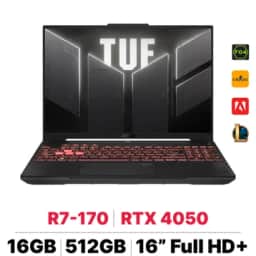 ASUS TUF Gaming A16 FA607NUQ-RL007W AMD Ryzen 7 170 3.2GHz 16GB 512GB