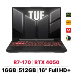 ASUS TUF Gaming A16 FA607NUQ-RL007W AMD Ryzen 7 170 3.2GHz 16GB 512GB