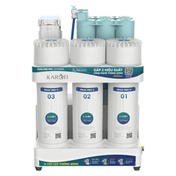 Máy lọc nước RO Hydrogen Karofi KAQ-U95 Pro 10 lõi