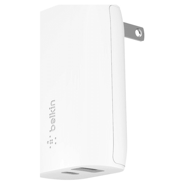 Củ sạc nhanh Belkin 30W 2 cổng (Type C 18W + USB-A 12W)