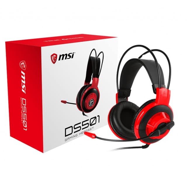Tai nghe dây choàng đầu có mic Gaming MSI DS501