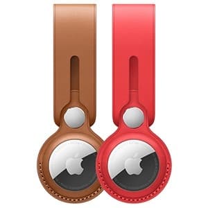 Dây đeo Apple AirTag Leather Loop