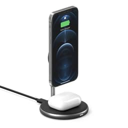 Sạc không dây 2in1 Hyperjuice 7.5W dùng cho iPhone Series, Airpods