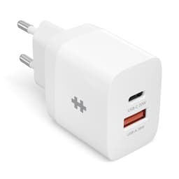 Củ sạc nhanh HyperJuice 20W 2 cổng (Type C PD 20W + USB-A 18W)