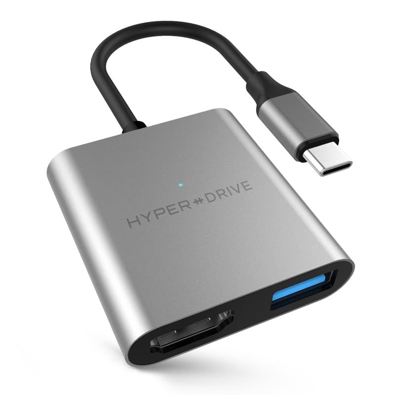 Hub USB-C 3 trong 1 HyperDrive HD259A