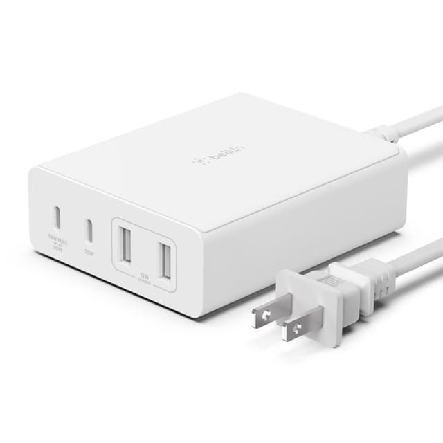 Củ sạc nhanh Belkin 108W 2 cổng Type C chuẩn PD/PPS