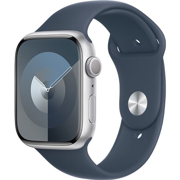 Apple Watch Series 9 GPS 45mm Viền nhôm Dây cao su cỡ S/M 45mm