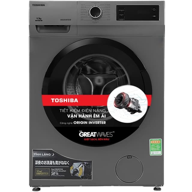 Toshiba Máy giặt cửa trước Inverter 9.5 Kg TW-BK105S3V (SK) 9.5kg