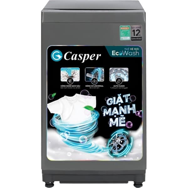Máy giặt cửa trên Casper WT-85NG1 8,5kg