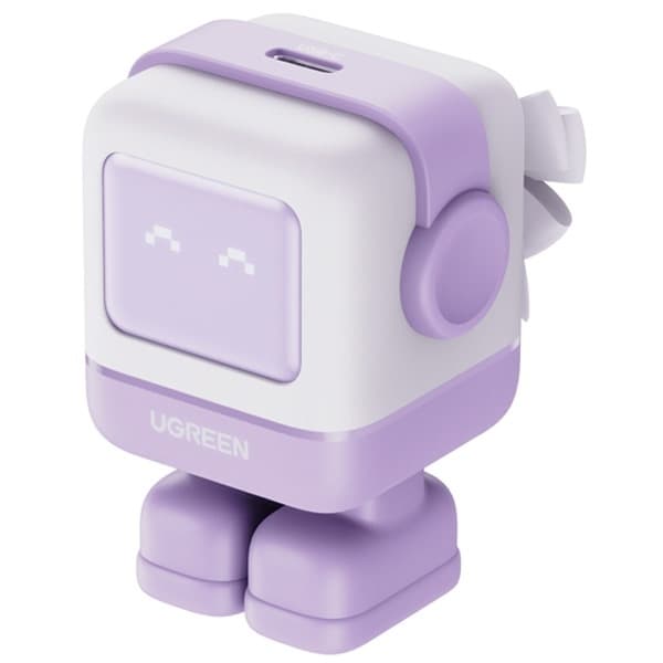 Củ sạc nhanh Ugreen Robot GaN 30W 1 cổng Type C chuẩn PD/PPS