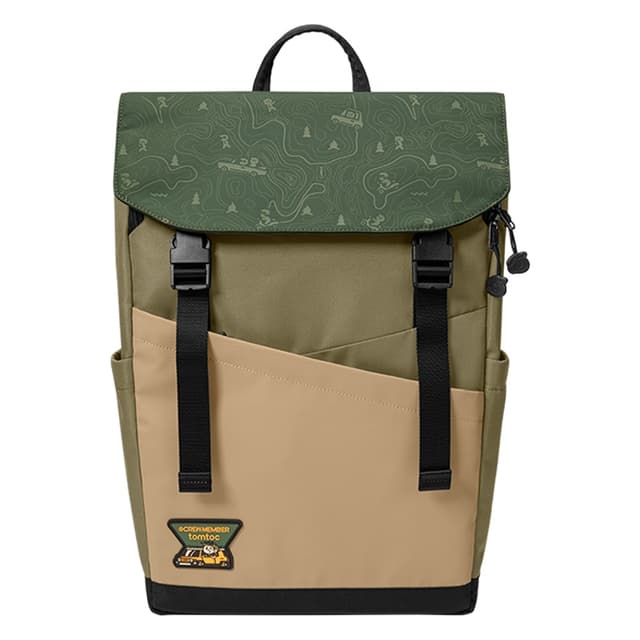 Balo Tomtoc T64 Slash Flip Rucksack 16 inch T64M1T1GC