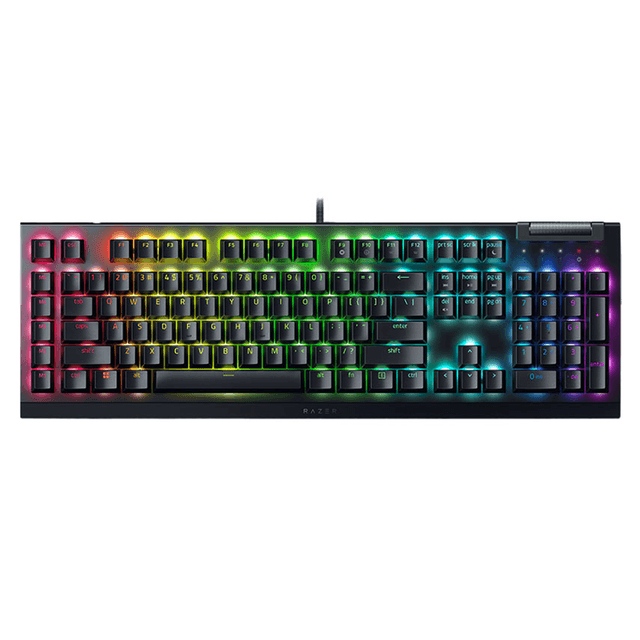 Bàn phím Gaming có dây Razer BlackWidow V4 X - Yellow Switch