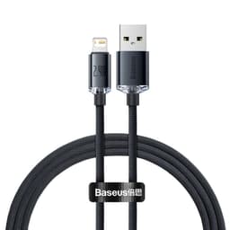 Cáp USB-A to Lightning 1.2m Crystal Shine Baseus