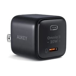 Củ sạc nhanh Aukey 20W 1 cổng Type C chuẩn PD PA-B1T