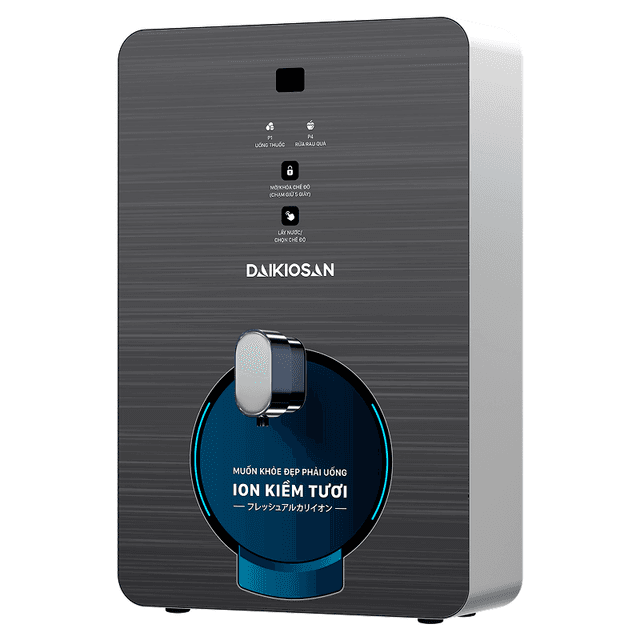 Máy chuyển đổi nước RO thành ion kiềm tươi Daikiosan DN070 2 lõi