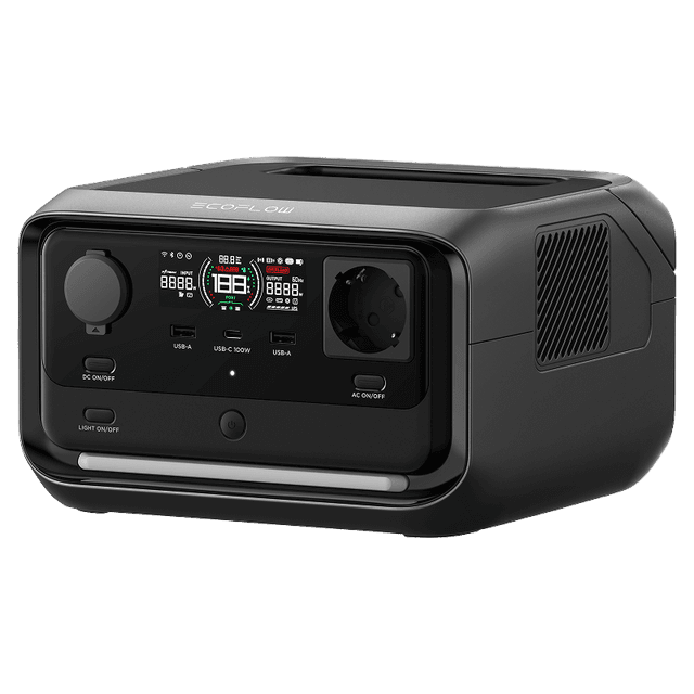 Trạm sạc di động Ecoflow River 3 Plus 600W 286Wh