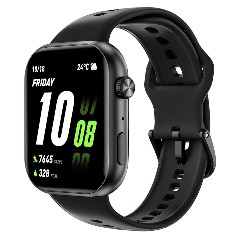 Honor Choice Watch 2i màu đen với màn hình lớn 1.9 inch