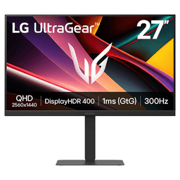 LG Màn hình Gaming UltraGear 27G640A-B/27 inch/QHD (2560 x 1440)/IPS 300Hz 27"