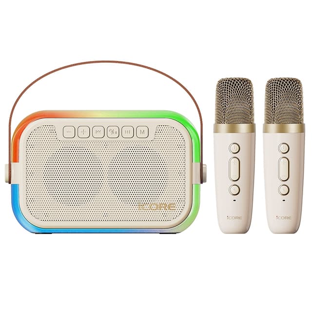 Loa Bluetooth Karaoke mini iCore ISM69, kèm 02 micro