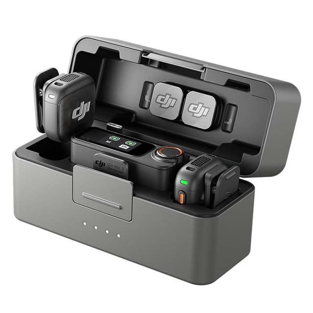 Mic thu âm không dây DJI Mic 3 (2 TX + 1 RX + charging case ) (FCC)
