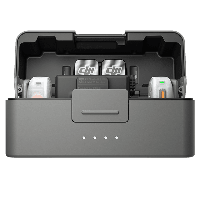 Mic thu âm không dây DJI Mic Mini 2S (2 TX + 1 RX + Charging Case)