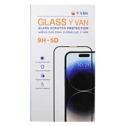Miếng dán màn hình kính cường lực iPhone 17 Pro/ iPhone 16 Pro 5D YVS