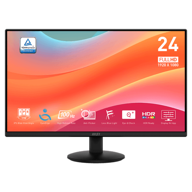 MSI Màn hình PRO MP242L/23.8inch (1920x1080)/Ips 100Hz 23.8"