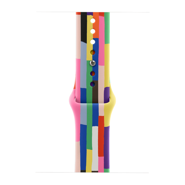 Apple Phụ kiện Dây đeo Apple Watch 46mm Pride Edition Sport Band - S/M - MDWF4FE/A 46mm