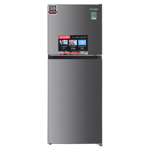 Sharp Tủ lạnh Inverter 181 lít SJ-X198V-SL 181 lít