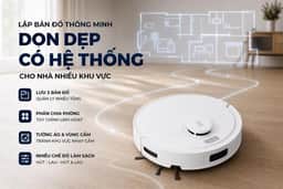 Robot hút bụi thông minh Ecovacs T30C Prime Omni