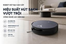 Robot hút bụi thông minh Ecovacs X12 OMNICYCLONE