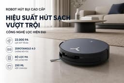 Robot hút bụi thông minh Ecovacs X12 OMNICYCLONE