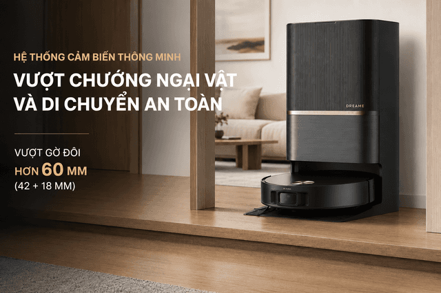 Robot hút bụi lau nhà Dreame X50 Pro Ultra