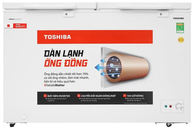 Toshiba Inverter 362 lít GR-RC470CM-PMV (01) 362 lít