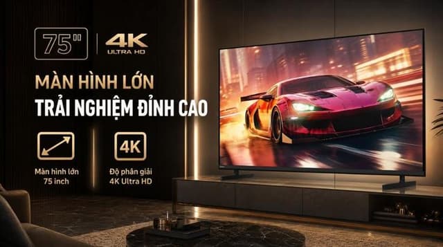 Sony 4K K-75XR33VM2 75"