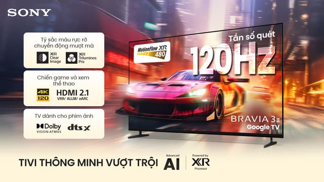 Sony 4K K-85XR30M2 85"
