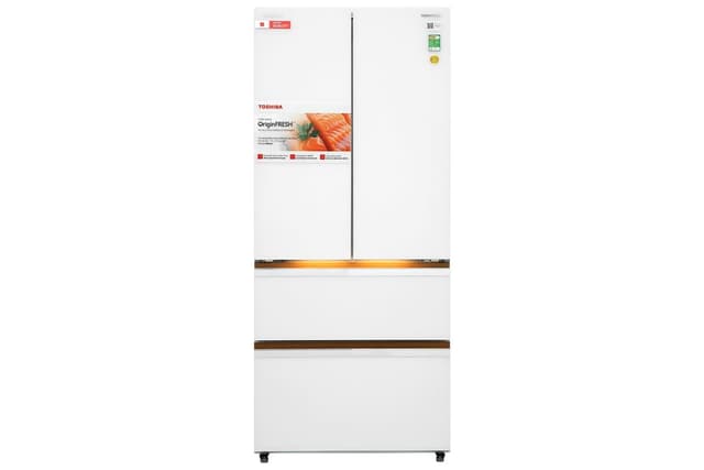 Toshiba Inverter 533 lít Japandi Multi Door GR-RF690WI-PGV (67) 533 lít