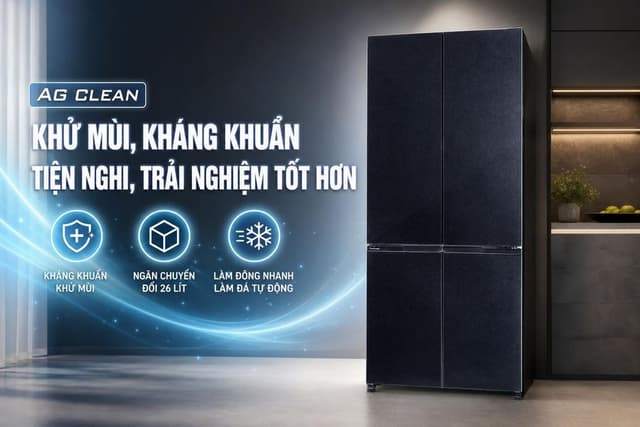 Panasonic Inverter 482 lít Multi Door NR-XZ550HGKV 482 lít